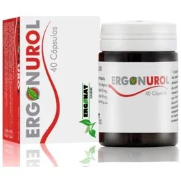 Ergonat Ergonurol 40 Cápsulas | Complemento Alimenticio con Arándano Rojo, Orégano y Cola de Caballo
