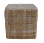 DKD Home Decor Reposapiés Boho Yute Natural 45 x 45 x 45 cm (2 Unidades) Colección Carpets abril 25a