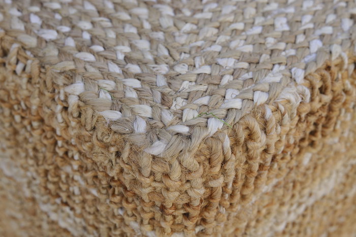 DKD Home Decor Reposapiés Boho Yute Natural 45 x 45 x 45 cm (2 Unidades) Colección Carpets abril 25a DKD Home Decor Reposapiés Boho Yute Natural 45 x 45 x 45 cm (2 Unidades) Colección Carpets abril 25a