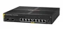 Aruba Networking CX 6000 8-puerto 10M/100M/1G PoE 2-puerto SFP 67W