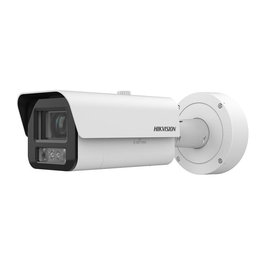 Hikvision iDS-2CD7A47G0/P-XZHSY Cámara de Seguridad IP Bullet 4MP (2.8-12mm) para Exterior/Interior, Visión Nocturna 50m, WDR 140dB, IP67, IK10, 33 Idiomas
