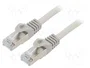 GEMBIRD Patch cord Cat 6a S/FTP 0,5m Gris RJ45