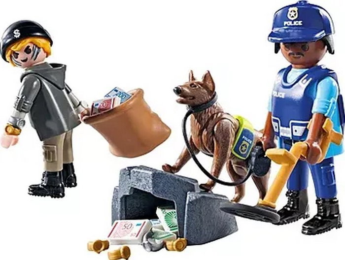 PLAYMOBIL 71731 Búsqueda Policial Action Heroes