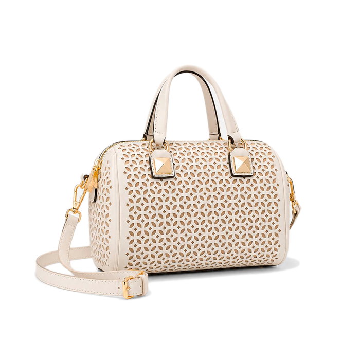 Michael Kors Bolso Grayson Beige en Lona Michael Kors Bolso Grayson Beige en Lona