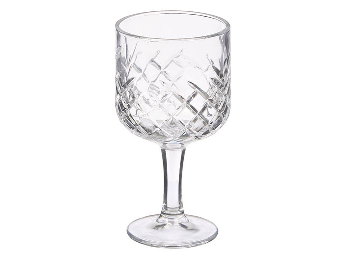 Vivalto Copa Troquelada 380 ml Transparente Vidrio 9x17x9 cm Apto Lavavajillas (Set de 24) Vivalto Copa Troquelada 380 ml Transparente Vidrio 9x17x9 cm Apto Lavavajillas (Set de 24)