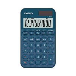 Casio SL-310UC-BU Calculadora de Bolsillo 10 Dígitos Tax +/- Color Azul