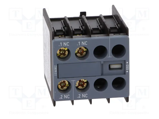 SIEMENS Contactores auxiliares S0, S00, S2 con agarres de tornillo SIEMENS Contactores auxiliares S0, S00, S2 con agarres de tornillo