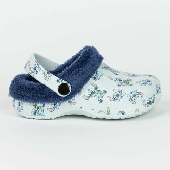 Cerdá Zapatillas de Casa Zueco Borreguillo Stitch T32/33 Light Blue