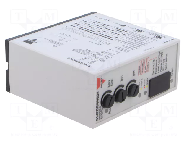 CARLO GAVAZZI Sensor fotoeléctrico NPN x2 DARK-ON/LIGHT-ON