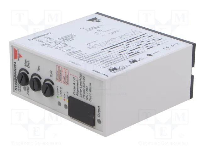 CARLO GAVAZZI Sensor fotoeléctrico NPN x2 DARK-ON/LIGHT-ON