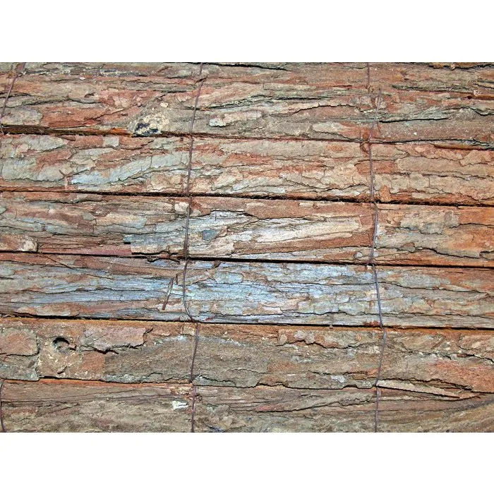 Nature Valla de caña NAT8711338501641 - Corteza de pino natural, 3 x 1 m