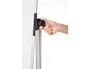 Bi-office Pizarra blanca de acero vitrificado volteable doble cara 120x150 cm