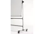 Bi-office Pizarra blanca de acero vitrificado volteable doble cara 120x150 cm