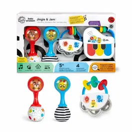 Baby Einstein Set de Regalo Musical para Bebé Jingle & Jam con Piano, Pandereta y Maracas, BAB17733