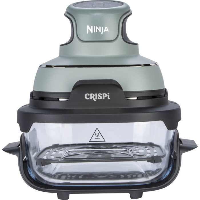 Ninja Crispi FN101EUSG Freidora de Aire con Recipientes de Vidrio, 1700 W, Salvia Ninja Crispi FN101EUSG Freidora de Aire con Recipientes de Vidrio, 1700 W, Salvia