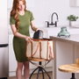 Ninja Airfryer Crispi FN101EUSG 4 en 1 1700W Sage Freidora de Aire Portátil con Recipientes de Vidrio