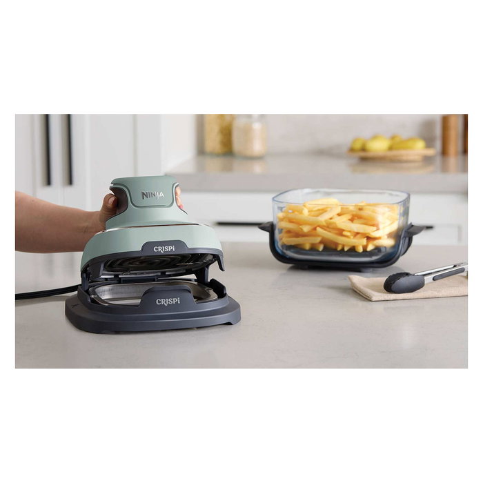 SharkNinja FN101EUSG Crispi Hot Air Fryer, Freidora de Aire, Negro y Verde SharkNinja FN101EUSG Crispi Hot Air Fryer, Freidora de Aire, Negro y Verde