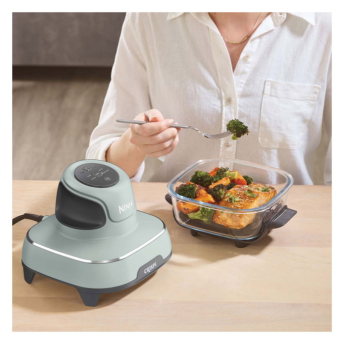 SharkNinja FN101EUSG Crispi Hot Air Fryer, Freidora de Aire, Negro y Verde SharkNinja FN101EUSG Crispi Hot Air Fryer, Freidora de Aire, Negro y Verde