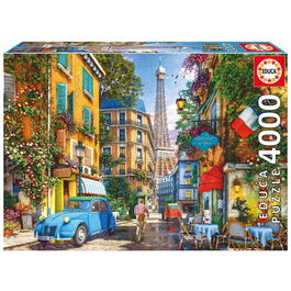 Educa Puzzle 4000 Piezas Calles De París 19284 Rompecabezas Adultos Colección Completa