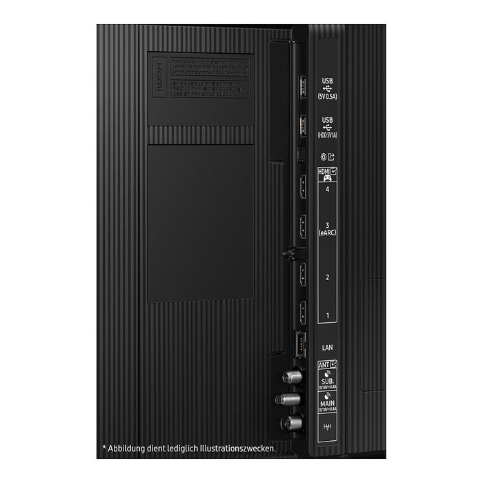 Samsung GQ85Q80DATXZG QLED 4K UHD Smart TV 85 Pulgadas (215,9 cm) con HDR10+, 100Hz, WLAN, Bluetooth y Altavoces - Titan Black