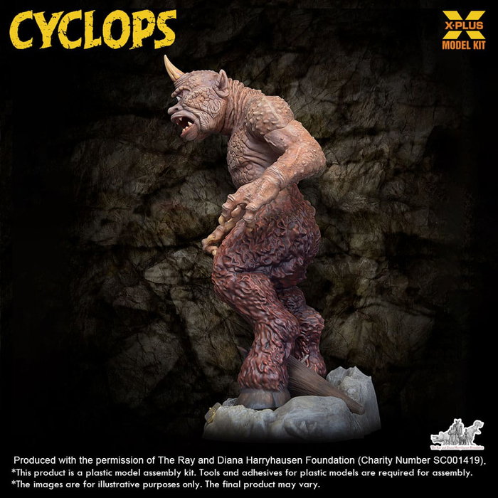 X-Plus Cyclops Plastic Model Kit 1/72 Renewal Package
