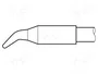 JBC TOOLS Pico cono acodado de 1mm