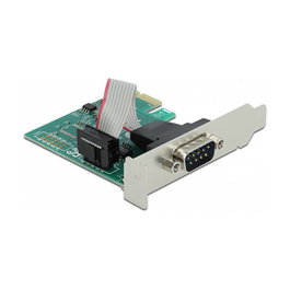 DeLOCK PCI Express x1 Tarjeta de Expansión a 1 Puerto Serie RS-232 DB9 para PC