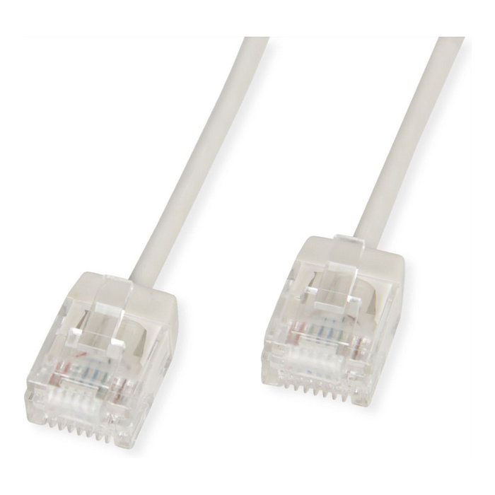 ROLINE Patchkabel DataCenter Cat.6A U/UTP Slim 5 m Gris ROLINE Patchkabel DataCenter Cat.6A U/UTP Slim 5 m Gris