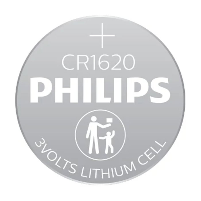 Philips Pila de Botón de Litio CR1620 3V