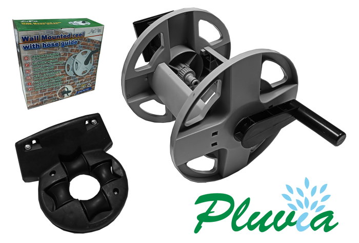 PLUVIA Soporte Portamangueras de Pared para 20 m PLUVIA Soporte Portamangueras de Pared para 20 m