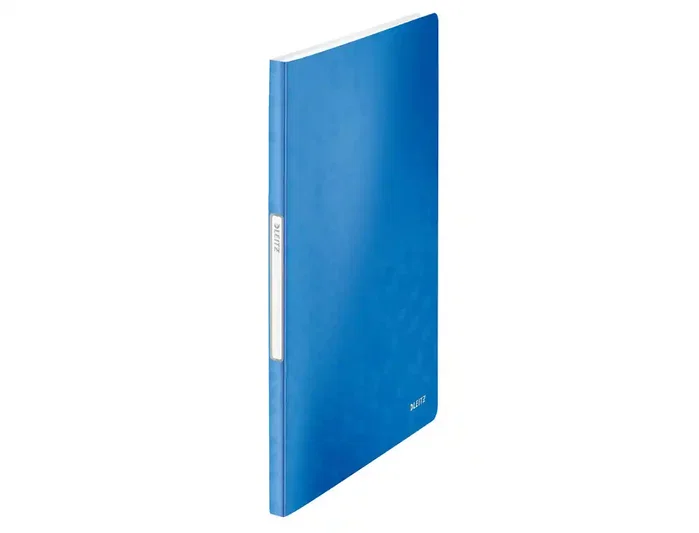 LEITZ Carpeta de fundas Wow A4 Azul con 20 fundas (Set de 10)
