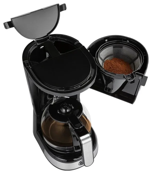 Tesla ES200 Cafetera de Goteo Plateada 0.63L 600W