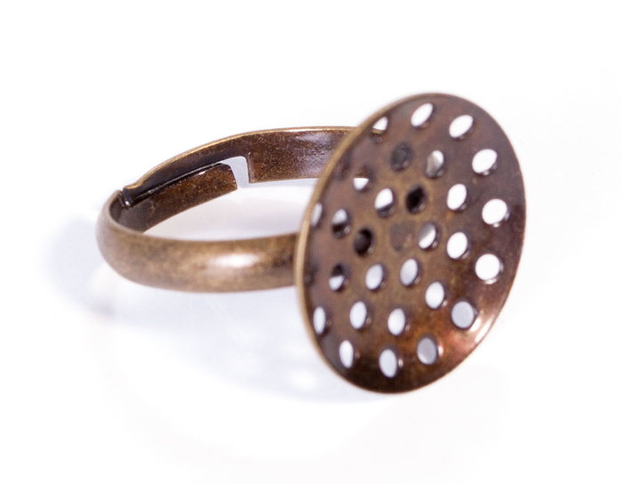 Innspiro Anillo Metálico Ajustable Dorado Envejecido para Coser (2 unidades) Innspiro Anillo Metálico Ajustable Dorado Envejecido para Coser (2 unidades)