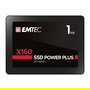 EMTEC X160 SSD Interno 2.5" SATA III 1TB, 520 MB/s Lectura, 500 MB/s Escritura, QLC 3D NAND, para PC y Ordenador Portátil