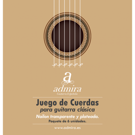 Juego de Cuerdas Admira para Guitarra Clásica