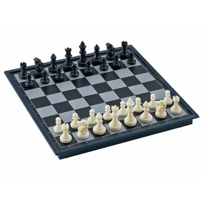 Cayro Juego Magnético 3 en 1: Ajedrez, Damas y Backgammon