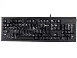 A4Tech KR-92 Teclado USB Clásico Ultra Plano, Layout Polaco, Resistente a Derrames