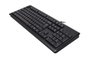 A4Tech KR-92 Teclado USB Clásico Ultra Plano, Layout Polaco, Resistente a Derrames