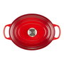 Le Creuset Signature Olla Roaster ovalada 31cm, rojo cereza, 21178310602430