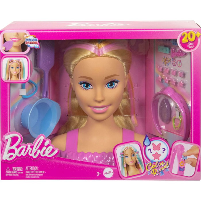 Mattel Barbie Busto Fashionista Rubia con accesorios Mattel Barbie Busto Fashionista Rubia con accesorios