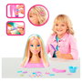 Barbie Busto para Peinar Fashionista Rubia JFG81 Mattel