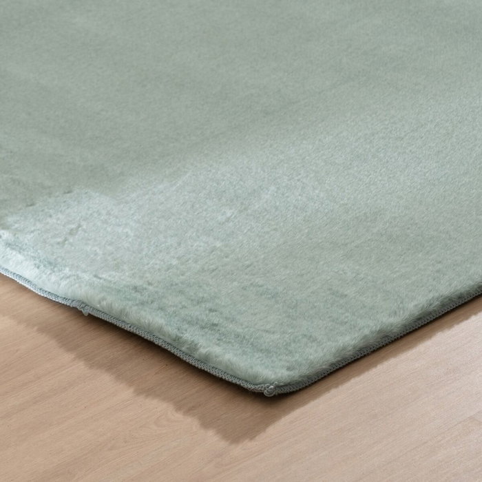 Ixia Alfombra Verde de Poliéster 80 x 2,70 x 150 cm