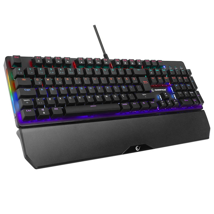 Rampage Umbra KB-R86 Teclado Mecánico Blue Switch Negro