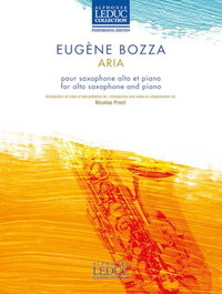 ALPHONSE LEDUC Aria saxophone alto et piano