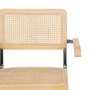 Silla Natural Madera-Ratán Salón 61,50 X 53 X 82,50 cm