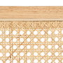 Silla Natural Madera-Ratán Salón 61,50 X 53 X 82,50 cm