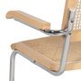 Silla Natural Madera-Ratán Salón 61,50 X 53 X 82,50 cm