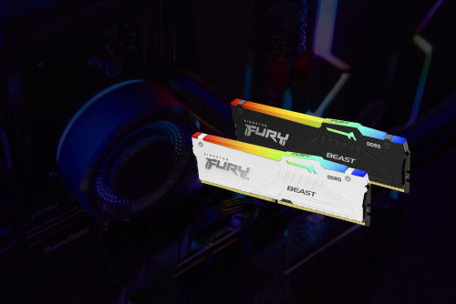 Kingston KF564C32BBEAK2-64 FURY Beast RGB 64 GB (2 x 32 GB) DDR5 ECC Kingston KF564C32BBEAK2-64 FURY Beast RGB 64 GB (2 x 32 GB) DDR5 ECC
