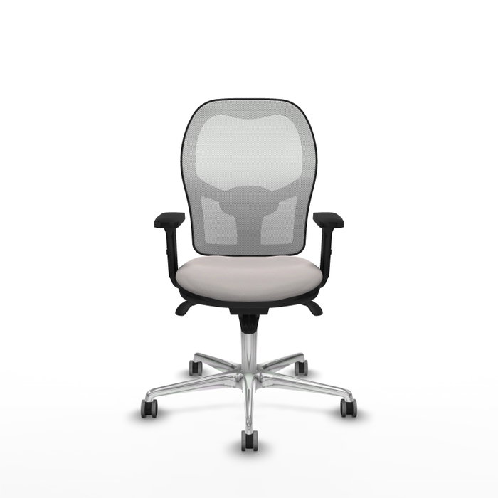 PIQUERAS Y CRESPO Silla de oficina Jorquera con mecanismo Sincro en Blanco PIQUERAS Y CRESPO Silla de oficina Jorquera con mecanismo Sincro en Blanco