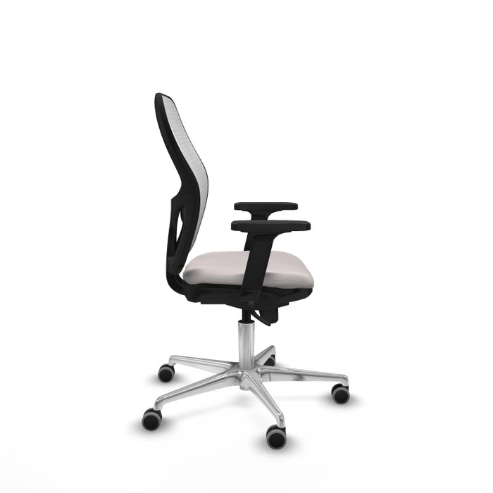 PIQUERAS Y CRESPO Silla de oficina Jorquera con mecanismo Sincro en Blanco PIQUERAS Y CRESPO Silla de oficina Jorquera con mecanismo Sincro en Blanco